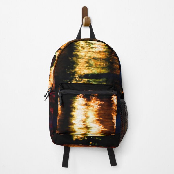 Item preview, Colourful City lights reflection off the water surface designed and sold by James-Cole.