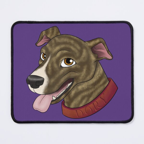 Item preview, Dory The Brindle Pitty designed and sold by RainbowDogma.