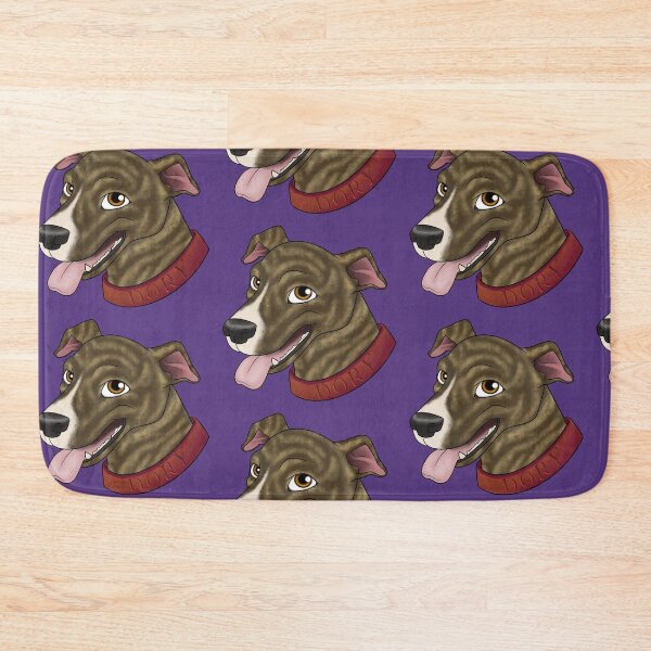 Item preview, Dory The Brindle Pitty designed and sold by RainbowDogma.