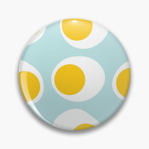Item preview, egg yolk on blue designed and sold by KucingLucu.