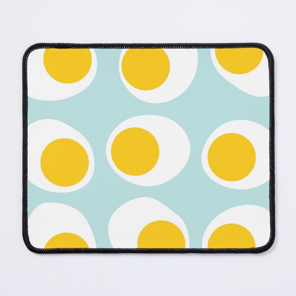 Item preview, egg yolk on blue designed and sold by KucingLucu.