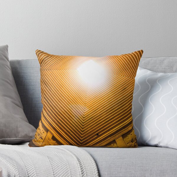 Item preview, The geometric square patterns looking up from inside The Melbourne shrine of remembrance designed and sold by James-Cole.