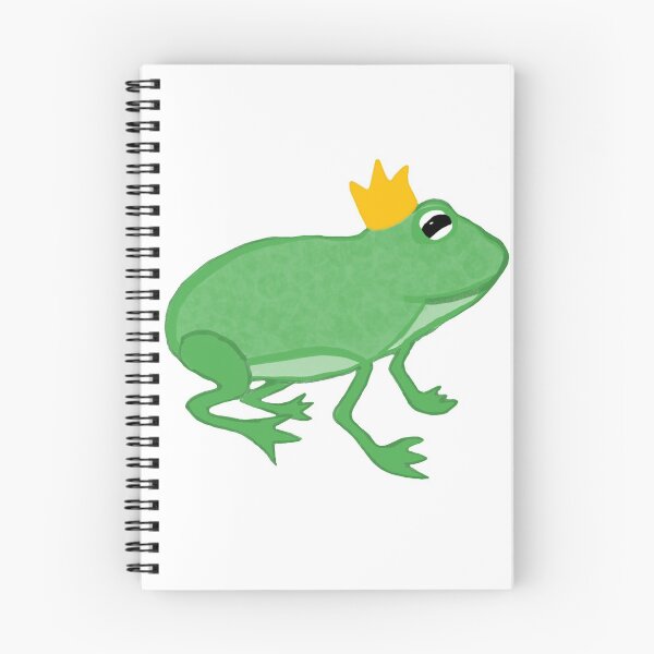Item preview, Frog Prince from a Fairytale (The Frog, Moon, and Lake) designed and sold by fairytalearrrt.