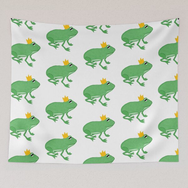 Item preview, Frog Prince from a Fairytale (The Frog, Moon, and Lake) designed and sold by fairytalearrrt.