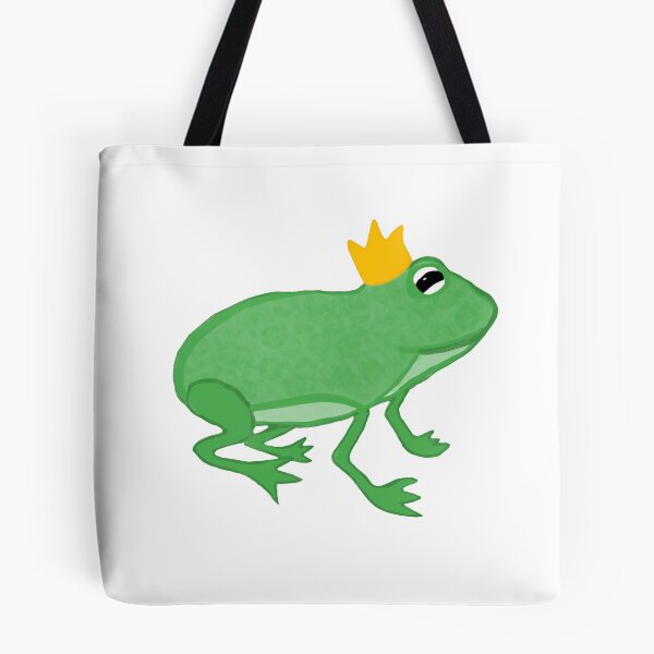 Item preview, Frog Prince from a Fairytale (The Frog, Moon, and Lake) designed and sold by fairytalearrrt.
