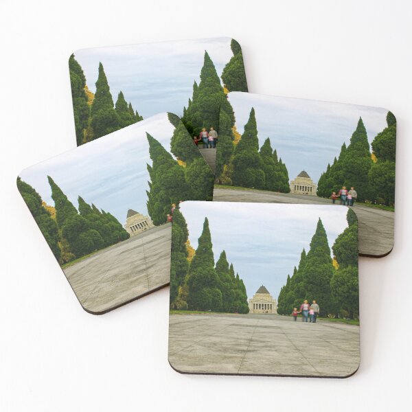 Item preview, The long avenue to the Melbourne shrine of remembrance designed and sold by James-Cole.
