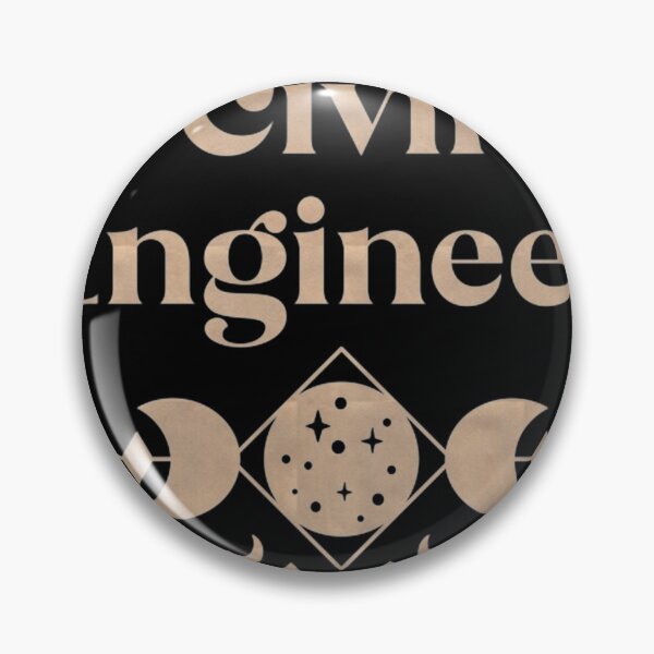 Item preview, Civil Engineer- boho colored moon phase Design designed and sold by Dishonest18.