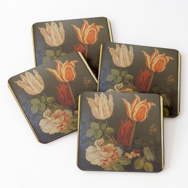 Item preview, Flowers and Butterflies by Willem Van Aelst c.1670 designed and sold by Amanda1775.