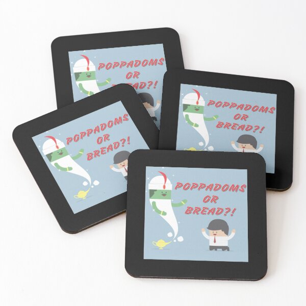 Item preview, POPPADOMS OR BREAD OFF MENU PODCAST FAN DESIGN designed and sold by OwenHargreaves.