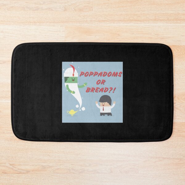 Item preview, POPPADOMS OR BREAD OFF MENU PODCAST FAN DESIGN designed and sold by OwenHargreaves.