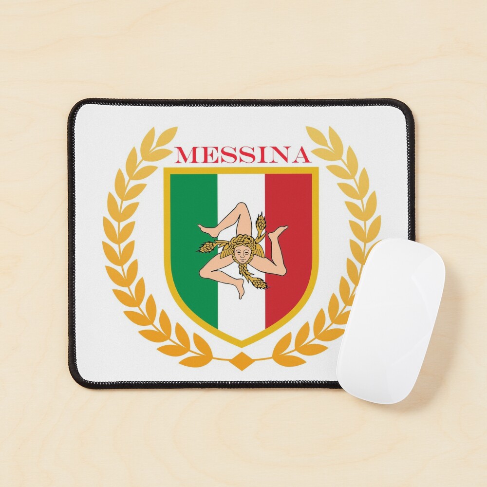 Messina Sicily Italy Mouse Pad
