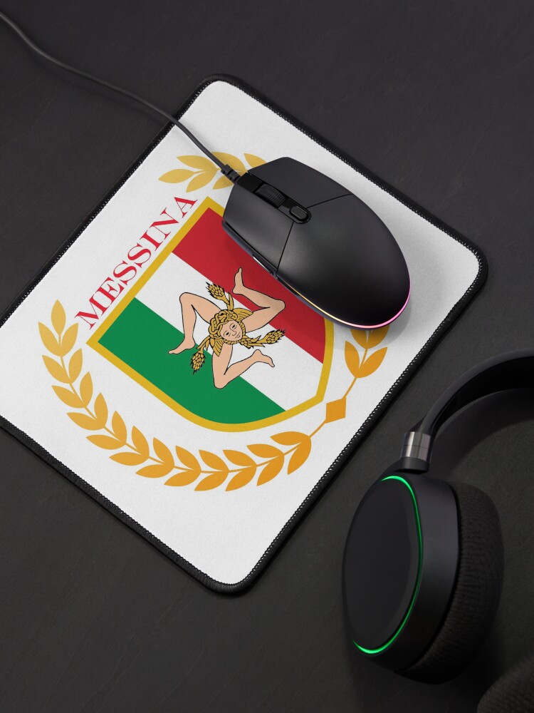 Alternate view of Messina Sicily Italy Mouse Pad