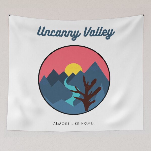 Item preview, Uncanny Valley (zoom in) designed and sold by Broken Shield.