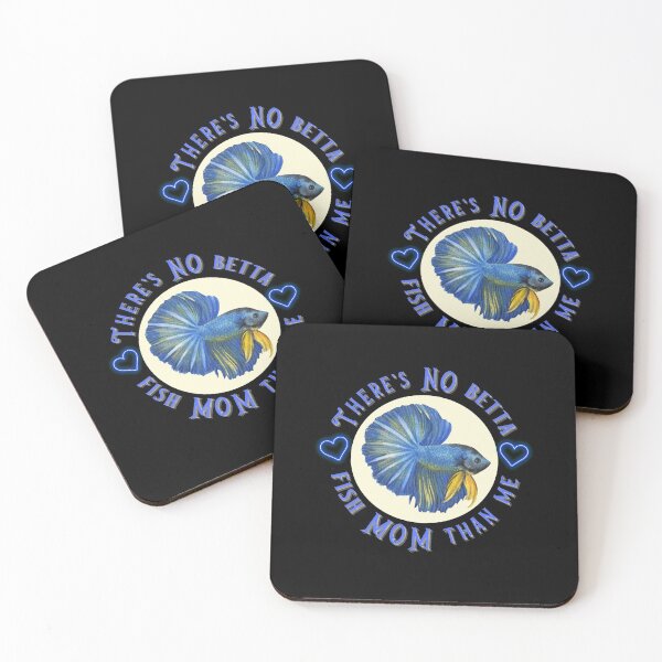 Item preview, There's No Betta Fish MOM Than Me, For Betta Fish Lovers designed and sold by Sun Sand & Sea Art.