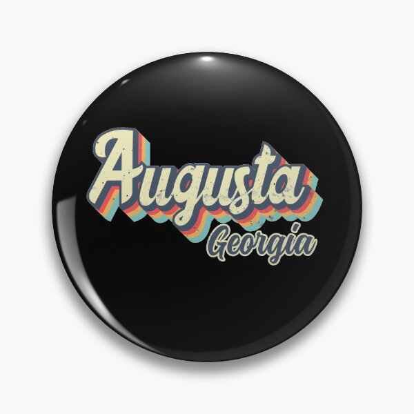 Item preview, Augusta city Georgia Retro Vintage 70s rainbow designed and sold by Teelogic.
