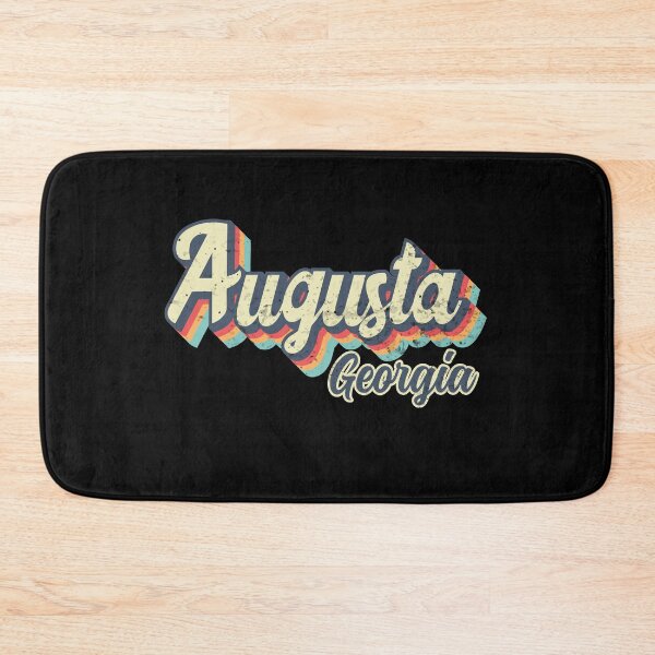 Item preview, Augusta city Georgia Retro Vintage 70s rainbow designed and sold by Teelogic.