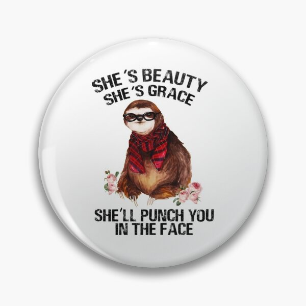 Item preview, Sloth Flower Beauty And Grace designed and sold by CCsCraftopia.
