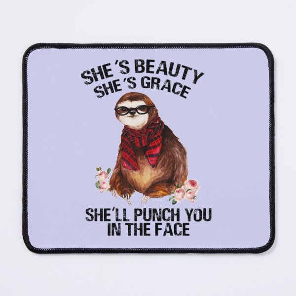 Item preview, Sloth Flower Beauty And Grace designed and sold by CCsCraftopia.