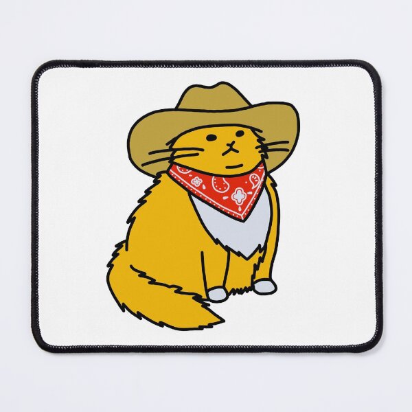 Item preview, Meowdy Cowboy Cat designed and sold by Doctor Michaela.