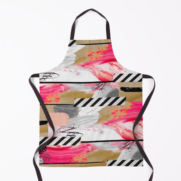 Item preview, Acrylic Stripped Taped Collage Patterned designed and sold by Designs By YL.