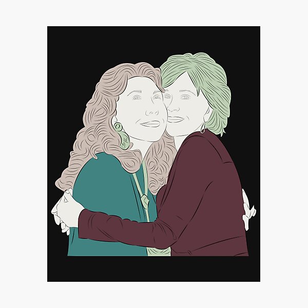 Item preview, Grace And Frankie designed and sold by CCsCraftopia.