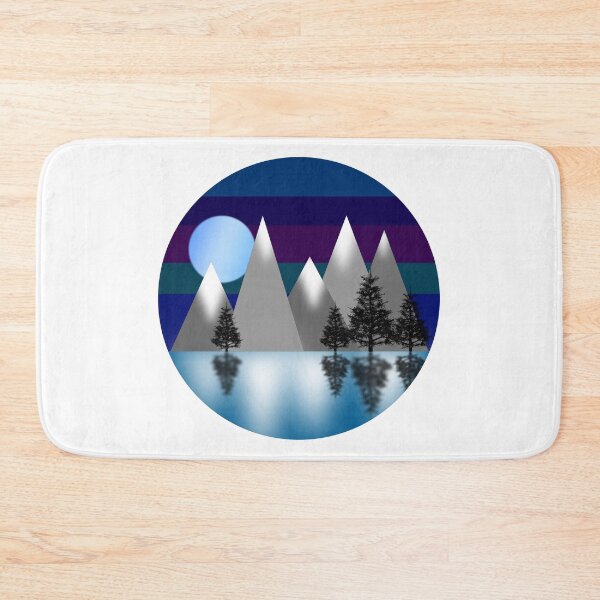 Item preview, Moonlight Mountain Camping designed and sold by PRNTDADZ.