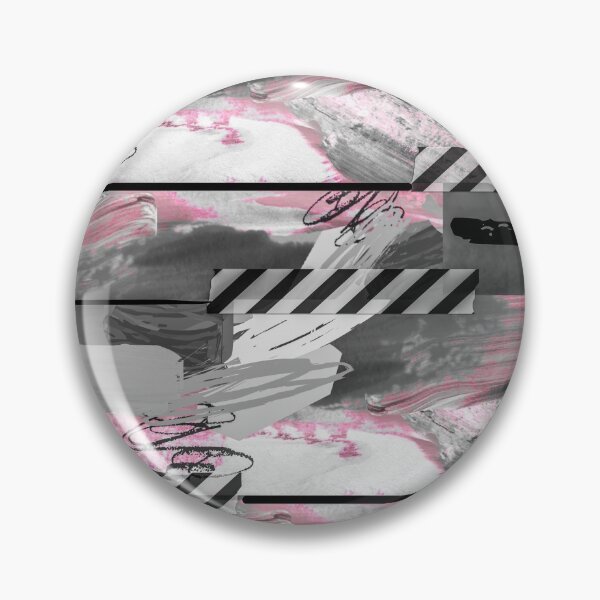 Item preview, Acrylic Stripped Taped Collage Patterned designed and sold by Designs By YL.