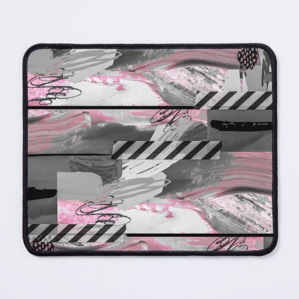 Item preview, Acrylic Stripped Taped Collage Patterned designed and sold by Designs By YL.