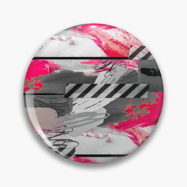 Item preview, Acrylic Stripped Taped Collage Patterned designed and sold by Designs By YL.