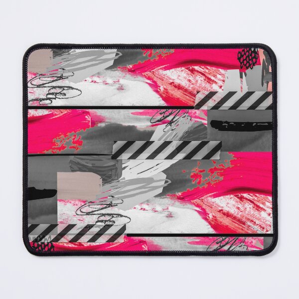 Item preview, Acrylic Stripped Taped Collage Patterned designed and sold by Designs By YL.