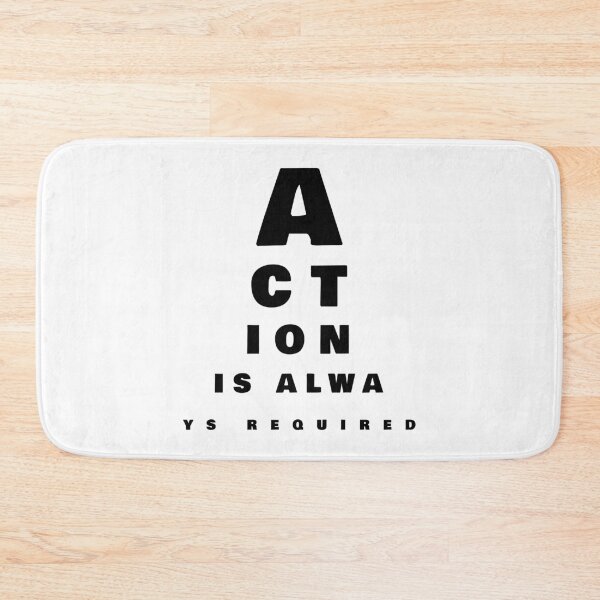 Item preview, ACTION IS ALWAYS REQUIRED designed and sold by TheUrbanDreamer.