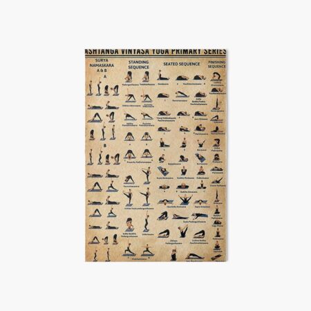 Decoration Room Yin Yoga Asanas Vintage, Yoga Poster, Yoga Knowledge  Poster, Yoga Poses Poster, Yoga Lover Gift Wall Art Home-decor 