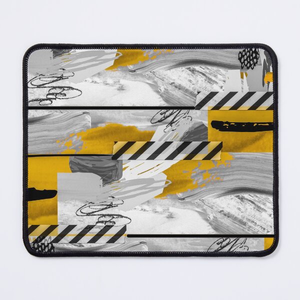 Item preview, Acrylic Stripped Taped Collage Patterned designed and sold by Designs By YL.