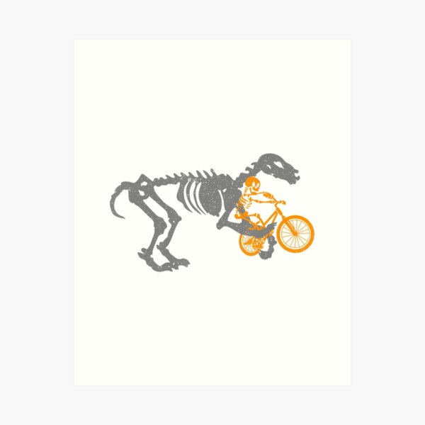 Dinosaur Skeleton Art Prints  Redbubble