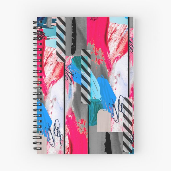 Item preview, Acrylic Stripped Taped Collage Patterned designed and sold by Designs By YL.