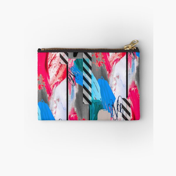 Item preview, Acrylic Stripped Taped Collage Patterned designed and sold by Designs By YL.