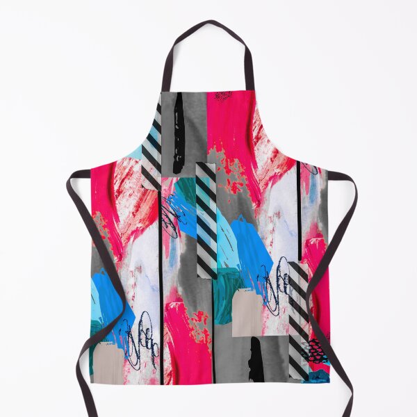 Item preview, Acrylic Stripped Taped Collage Patterned designed and sold by Designs By YL.