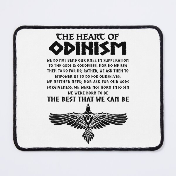 Item preview, Proud Odin Vikings The Heart of Odinism Viking designed and sold by Dog-T-Shirts.