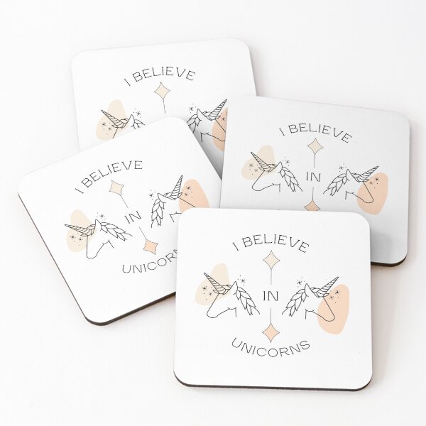 Item preview, I believe in unicorns designed and sold by GrandmaApproved.