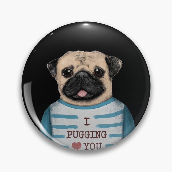 Item preview, Pug Love You  designed and sold by Luan Huynh.