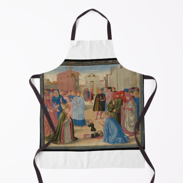 Item preview, Saint Zenobius Resurrecting Dead Child | Christian Artwork For Religious Holy People designed and sold by LemonDemonzzz.
