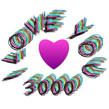 Artwork thumbnail, I Love You 3000 - 1 by VkScript