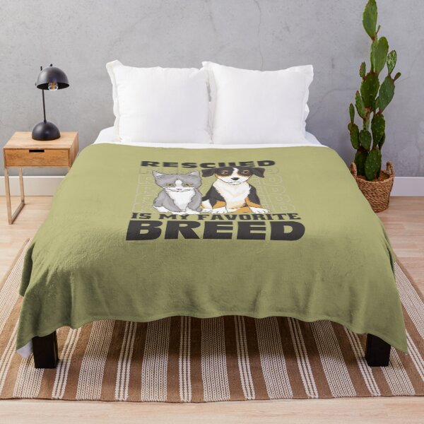 Item preview, Rescued is my favorite breed of rescue dog and cat rescues designed and sold by Click-Like.