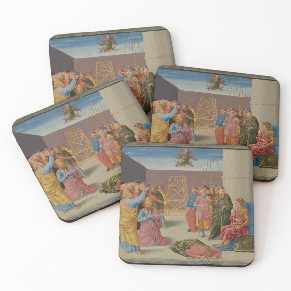 Item preview, Totila before Saint Benedict | Christian Artwork For Religious Holy People designed and sold by LemonDemonzzz.