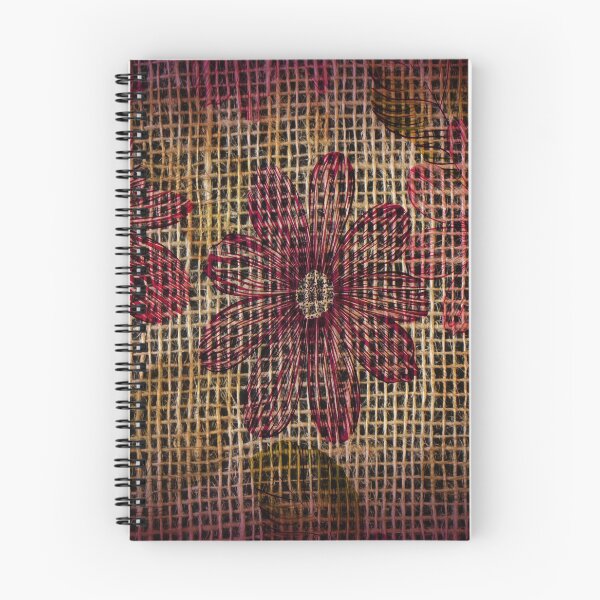 Item preview, Colorful Floral Pattern On Burlap Sack Net designed and sold by LashCreations.