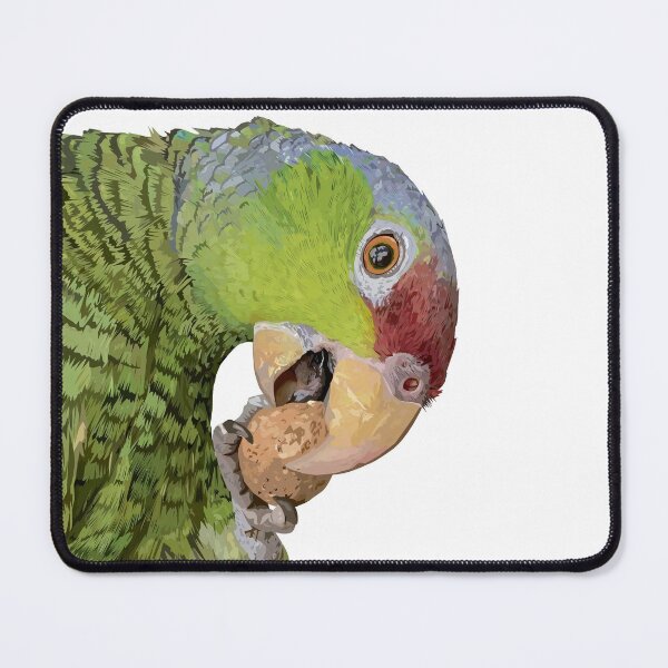 Item preview, lilac-crowned parrot designed and sold by obscurite.