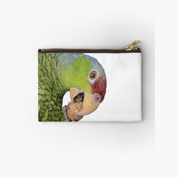 Item preview, lilac-crowned parrot designed and sold by obscurite.