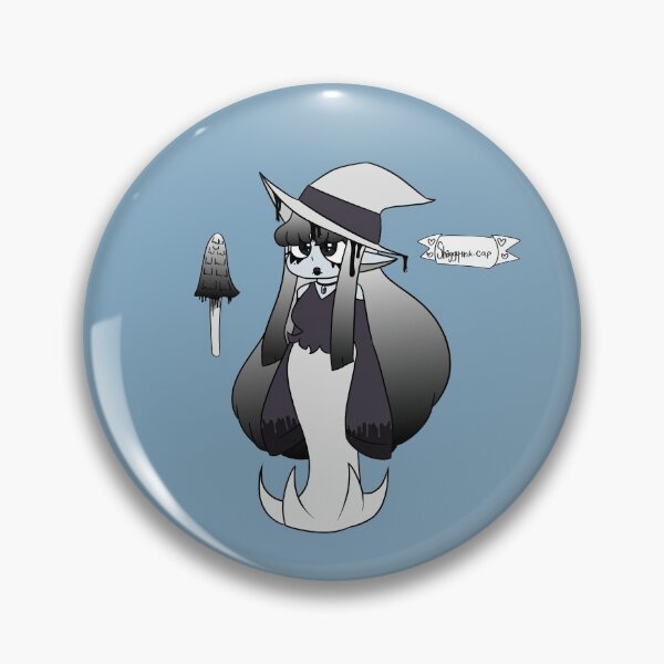 Item preview, Shaggy Ink cap girl designed and sold by PoisonPop.