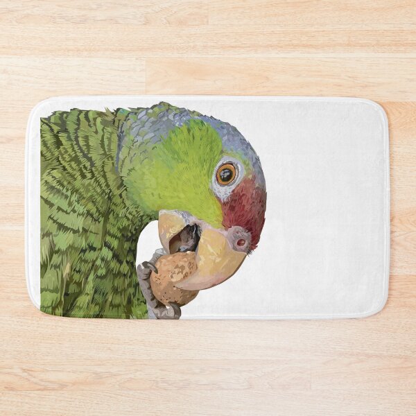 Item preview, lilac-crowned parrot designed and sold by obscurite.