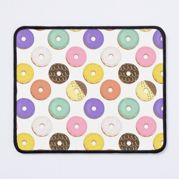Item preview, Pink Donut Pattern | Fun Foodie Pattern designed and sold by hannah-banana98.